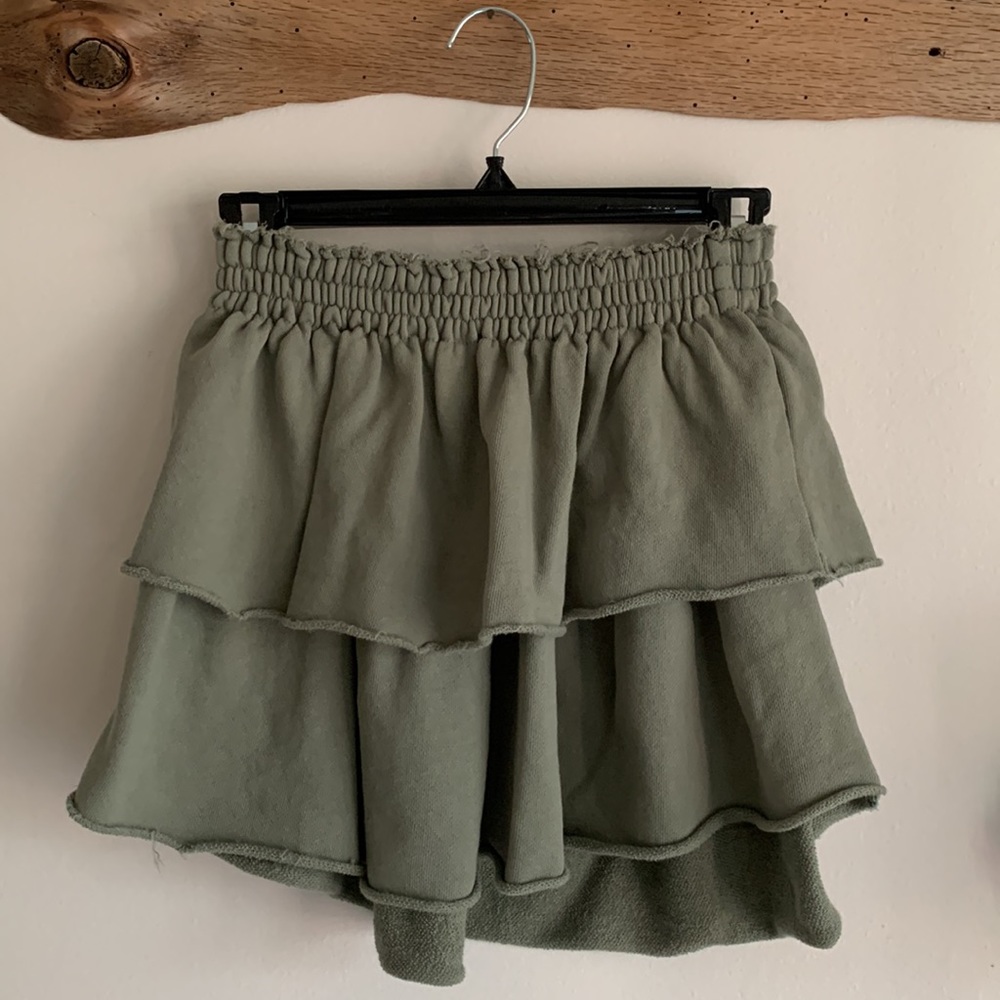 Aerie Weekend Ruffle Skirt